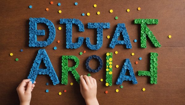 Idées amusantes pour occuper enfant 4 ans avec des lettres magnétiques